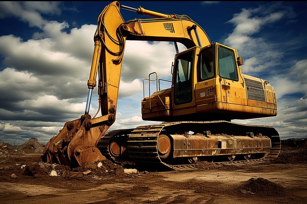 Construction equipment  development machinery.