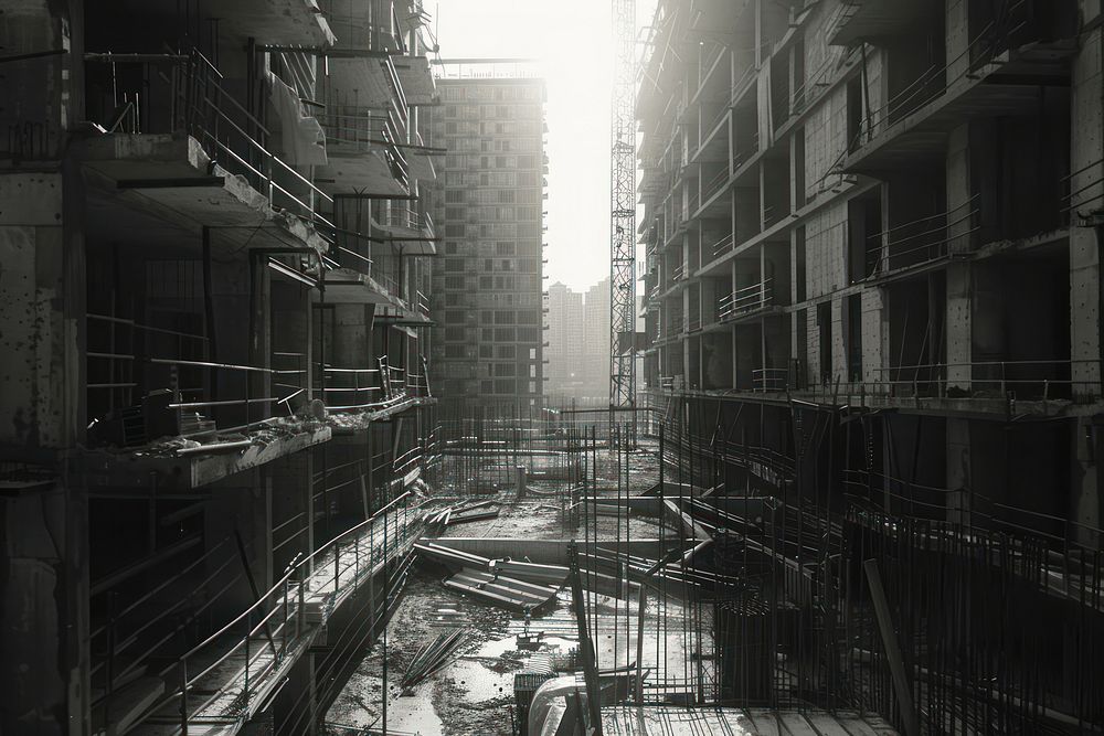 Construction architecture building city.