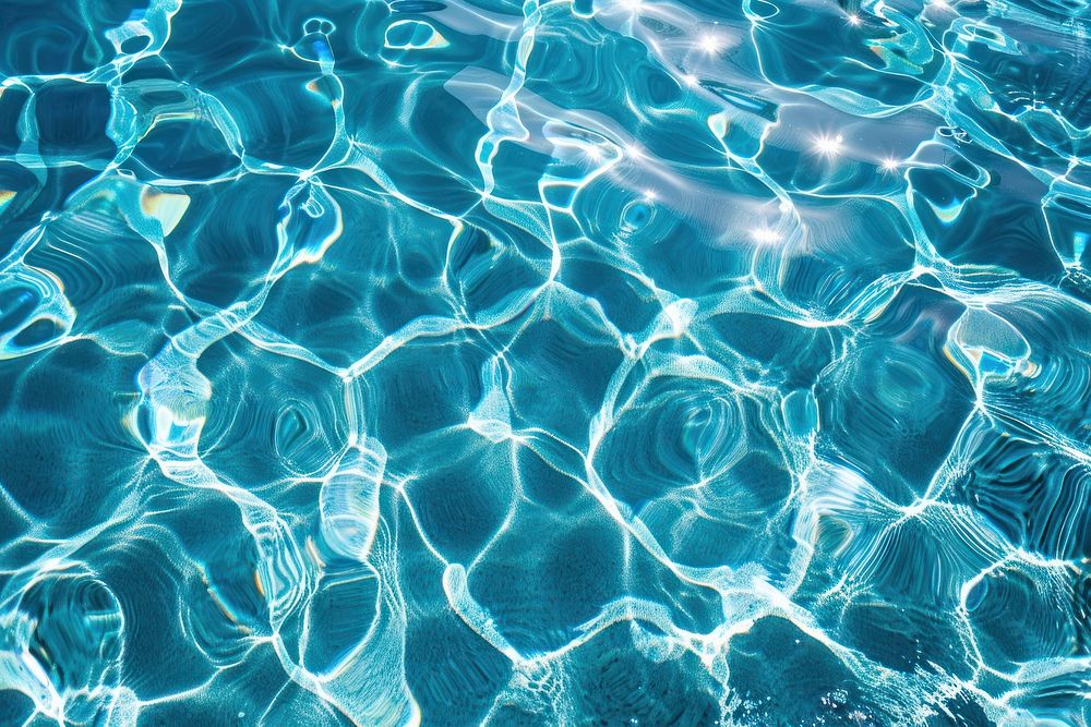 Swimming pool water texture underwater outdoors nature.