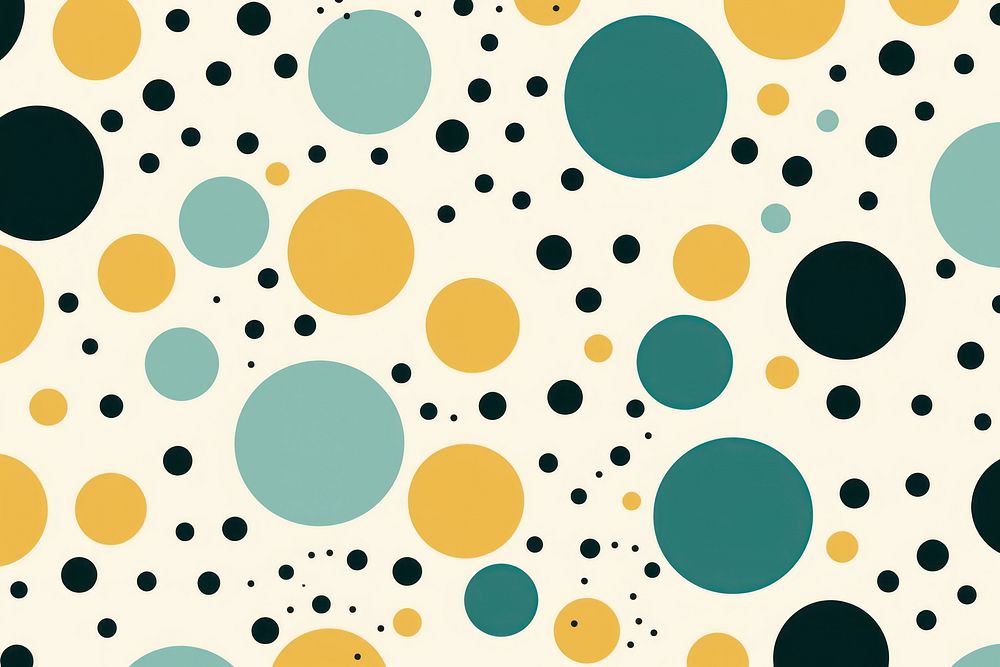 Dots pattern yellow backgrounds repetition.