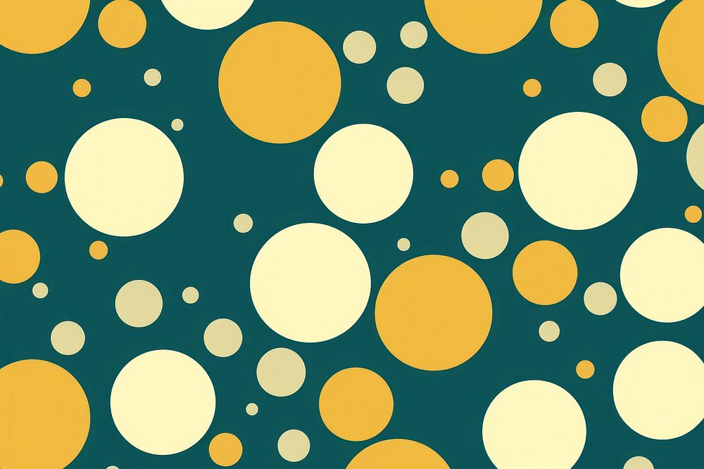 Dots pattern yellow backgrounds repetition.