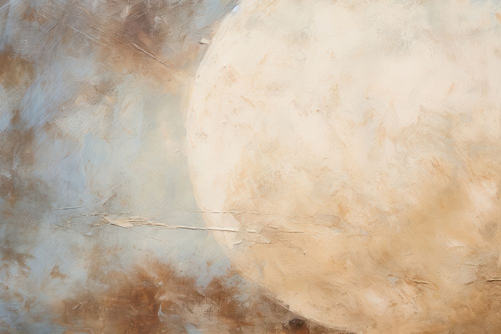 Close up on pale Moon painting backgrounds old.