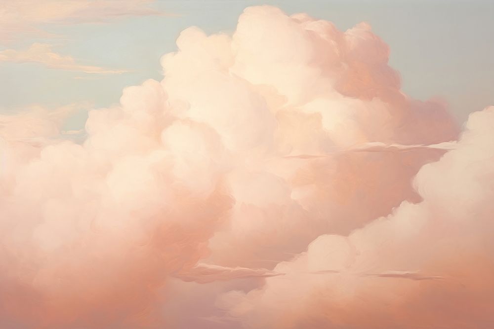 Close up on pale Cloud cloud backgrounds outdoors.