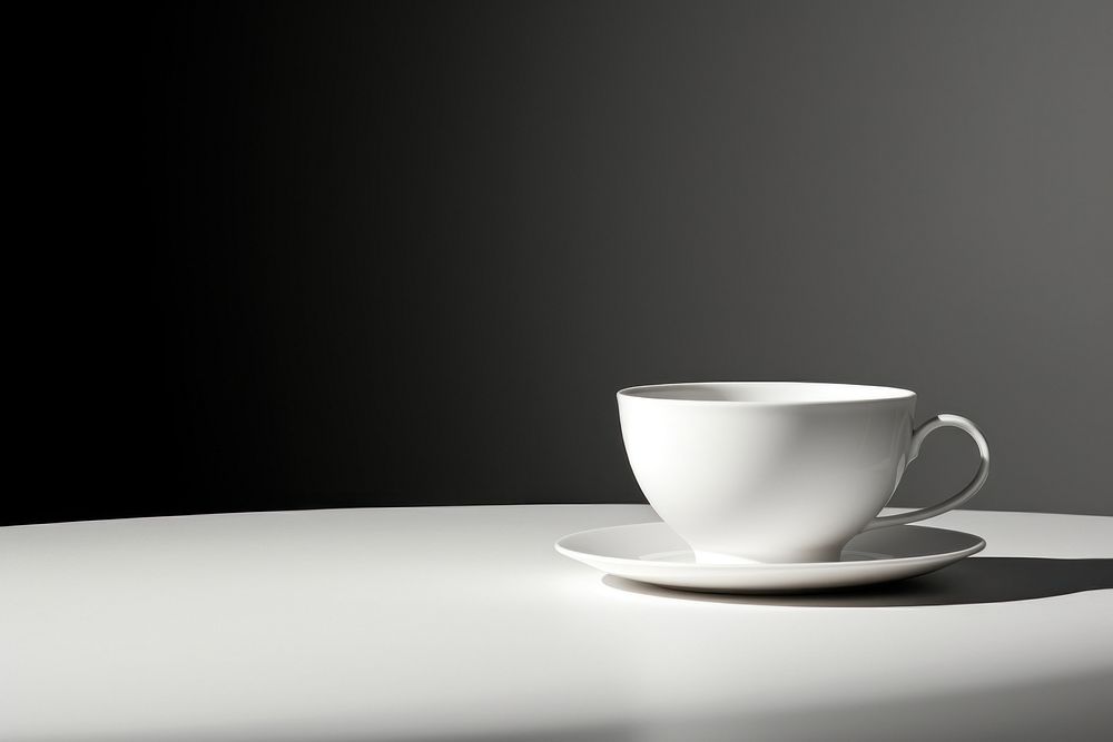 Tea cup porcelain saucer coffee.