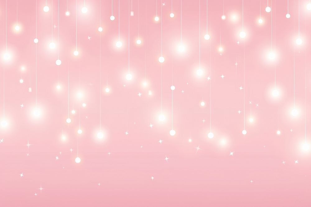 Pink light strings pattern backgrounds illuminated celebration.