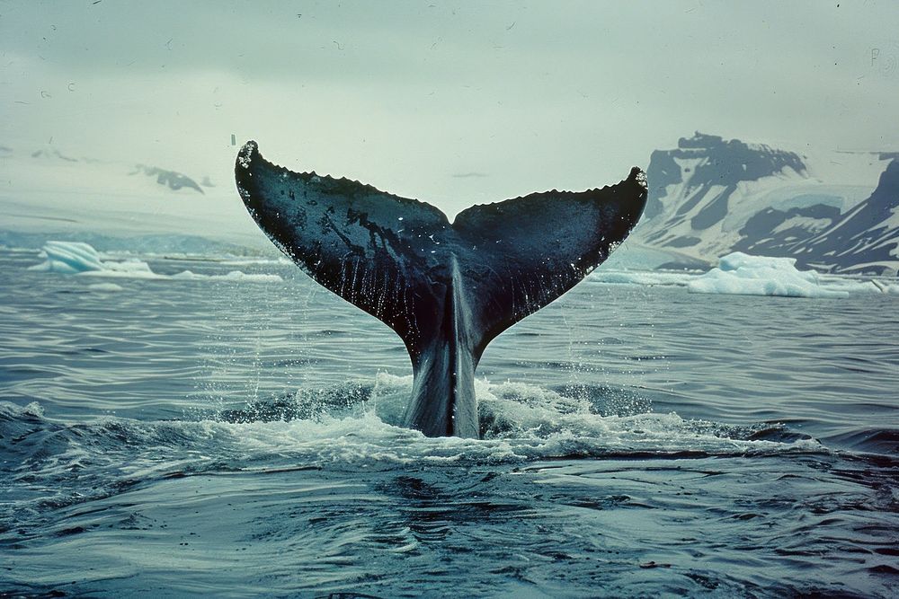 Whale outdoors animal mammal.