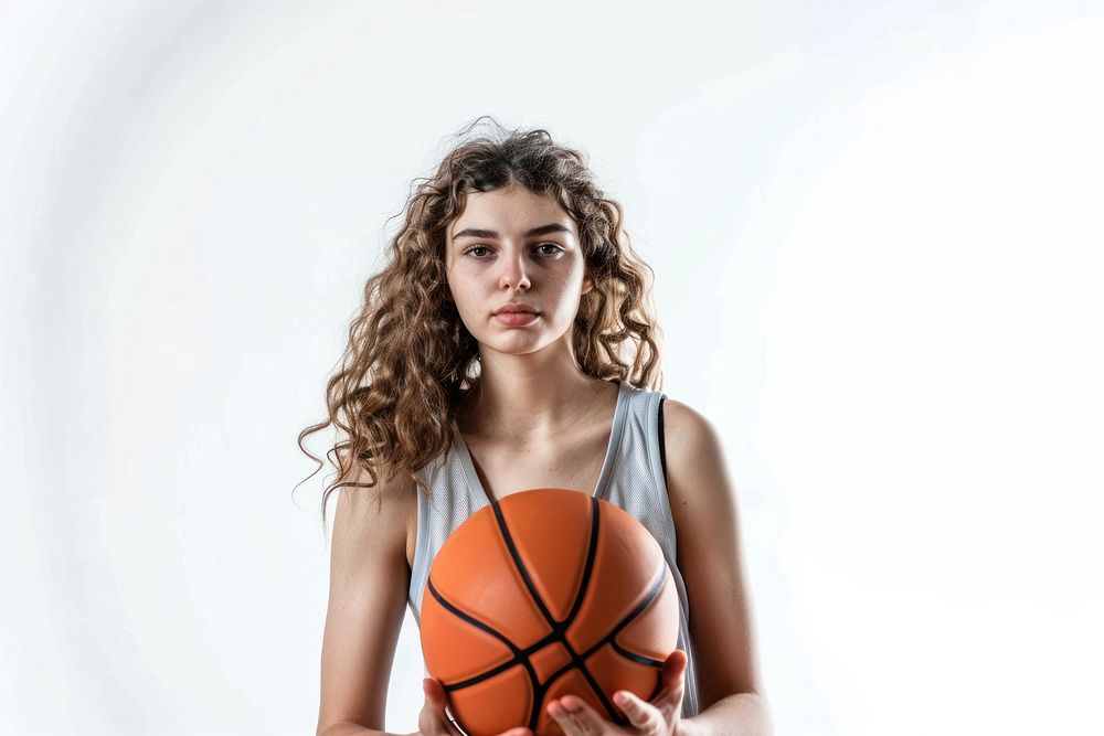 Basketball portrait sports photo.