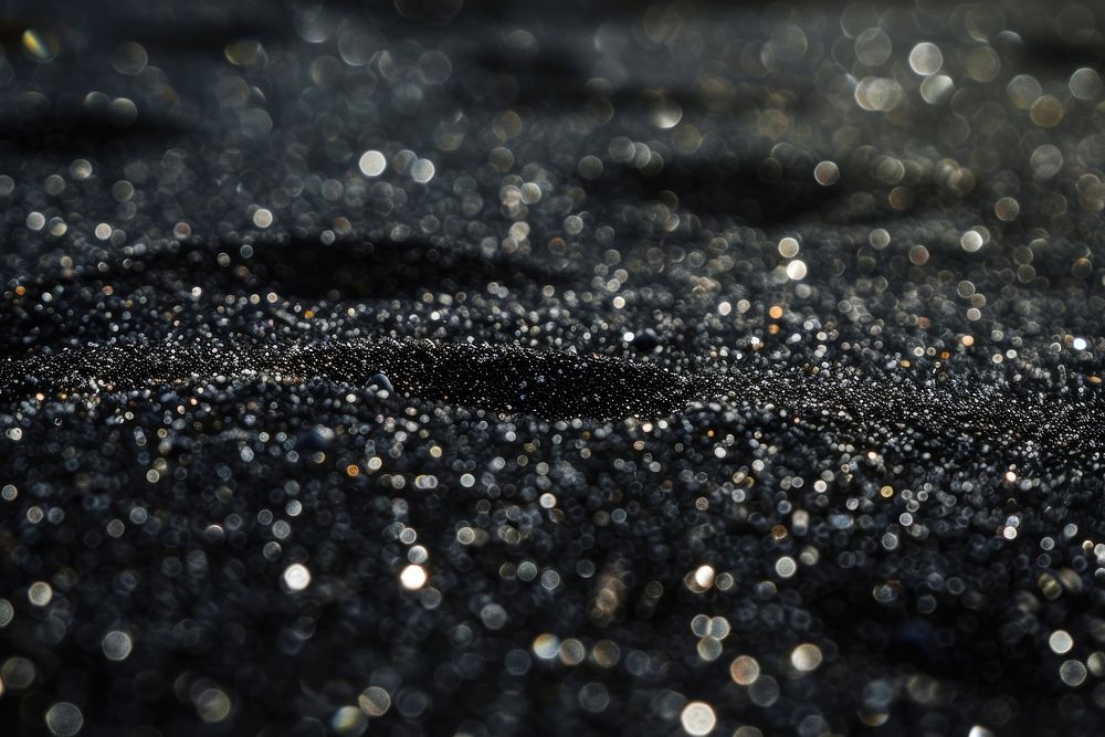 Black sand texture background backgrounds glitter monochrome.