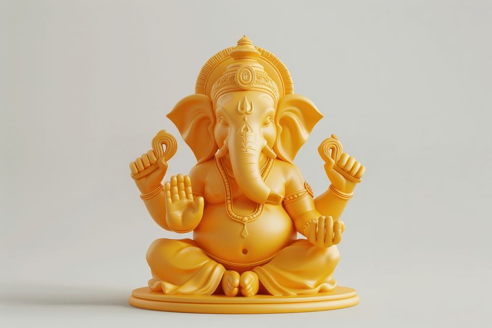 Ganesha figurine representation spirituality.