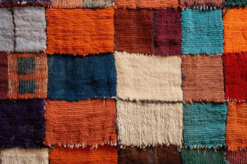 Moroccan rug pattern backgrounds variation abundance.