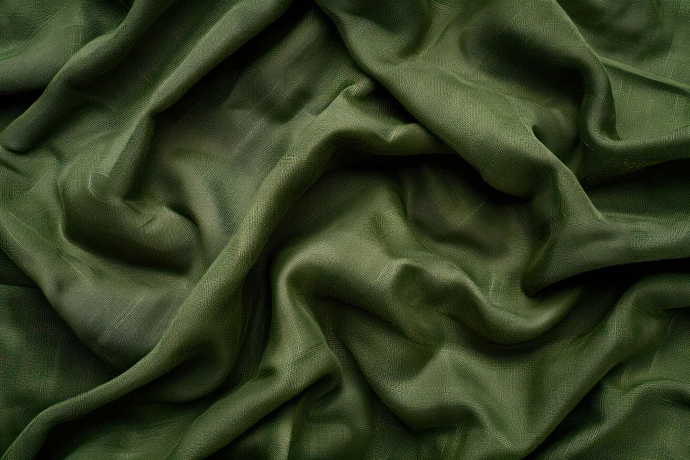 Olive cargo backgrounds green silk.