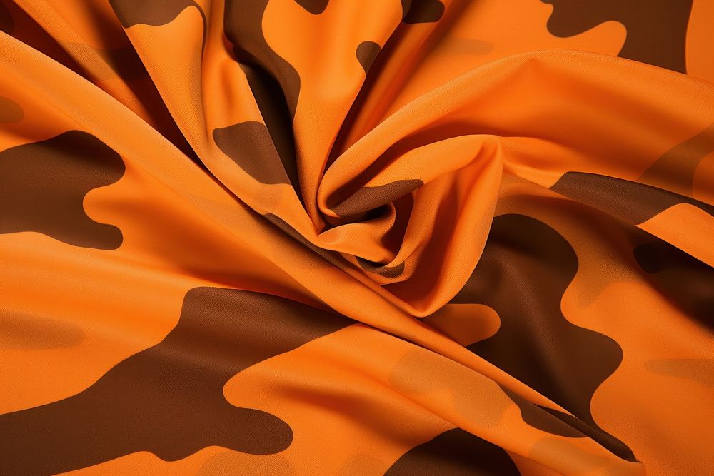 Orange camo backgrounds camouflage crumpled.