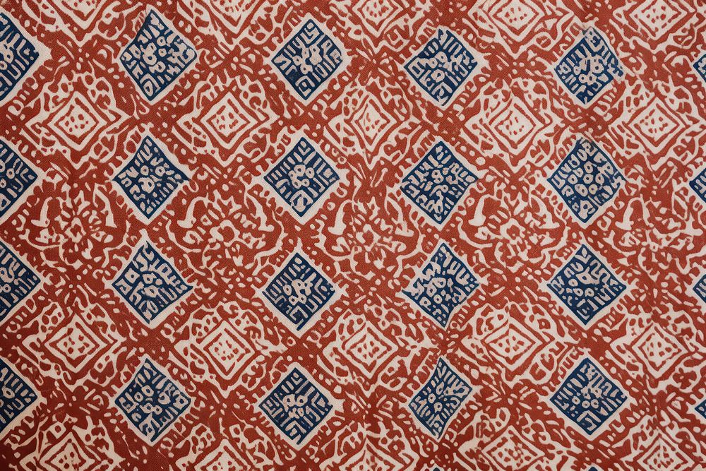 Block print pattern backgrounds texture repetition.