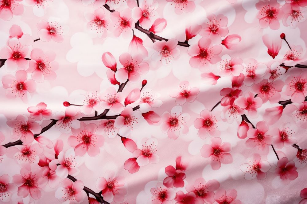 Cherry blossom backgrounds flower petal.