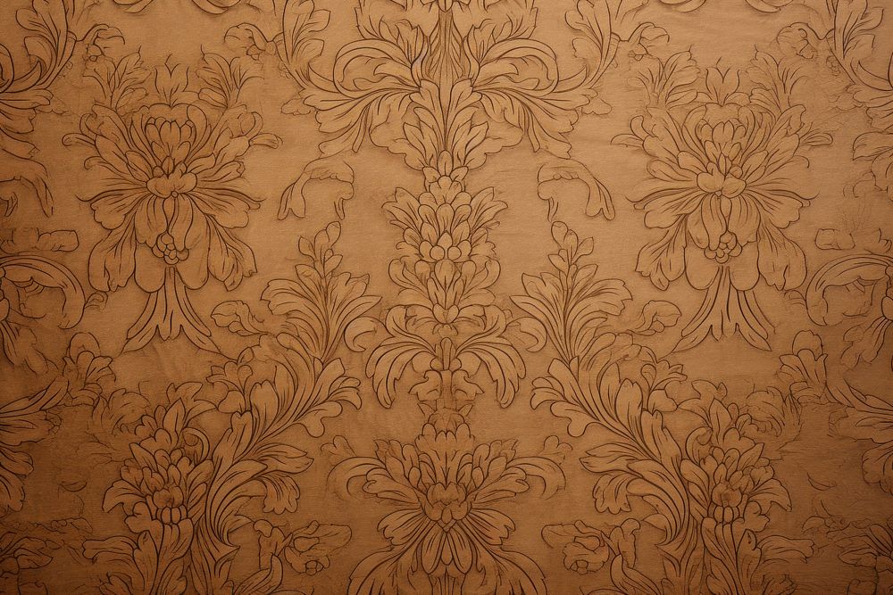 Damask pattern architecture backgrounds wallpaper.