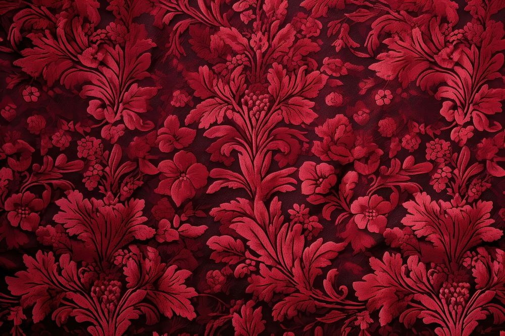 Damask pattern backgrounds wallpaper maroon.