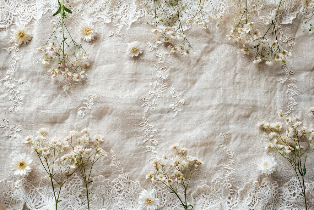 Floral lace backgrounds pattern.