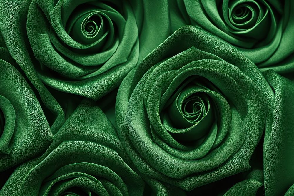 Green rose backgrounds pattern flower.