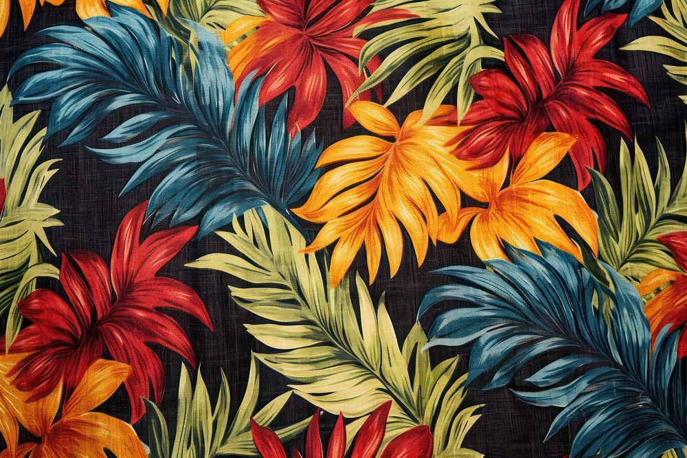 Hawaii backgrounds tapestry pattern.