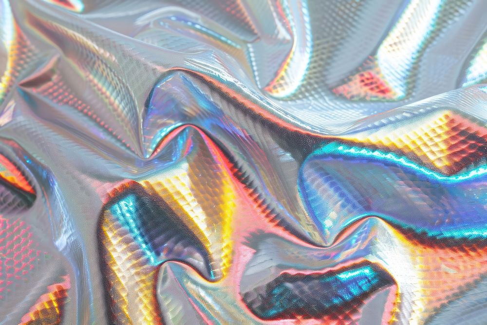 Holographic chrome backgrounds aluminium abstract.