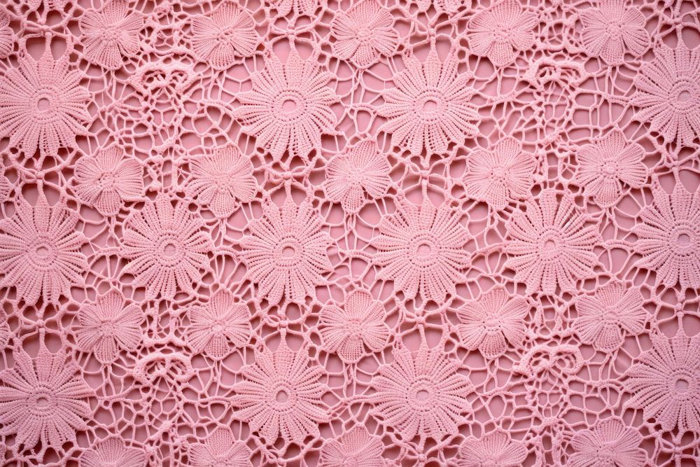 Lace backgrounds texture pink.