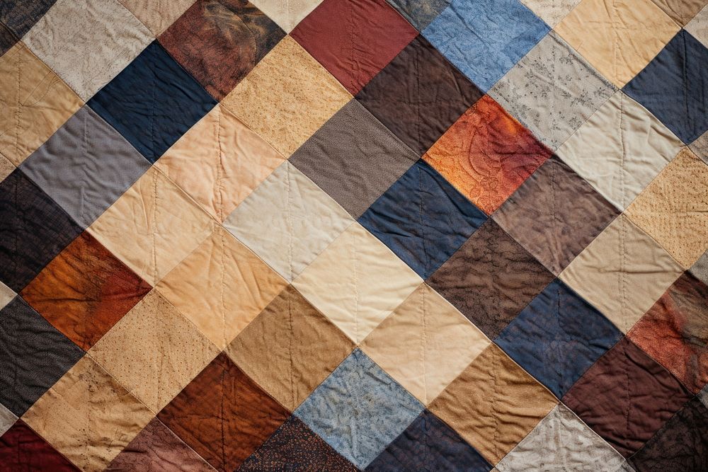 Quilt pattern backgrounds texture repetition.