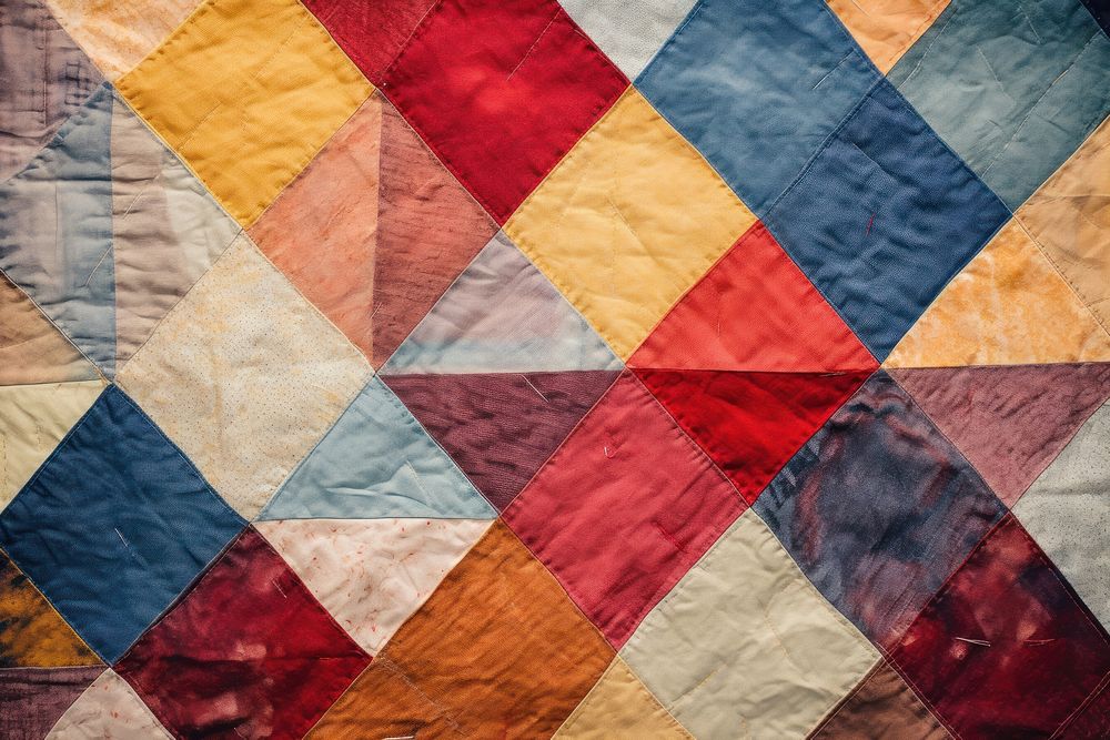 Quilt pattern backgrounds patchwork creativity.