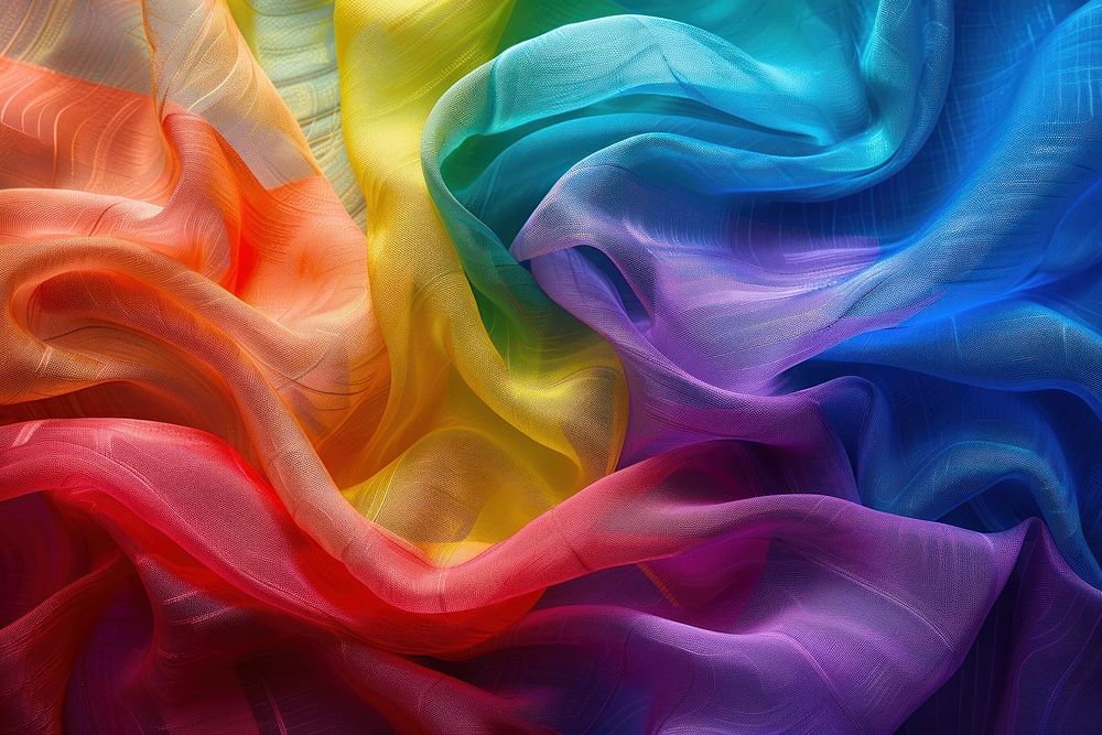 Rainbow backgrounds silk creativity.