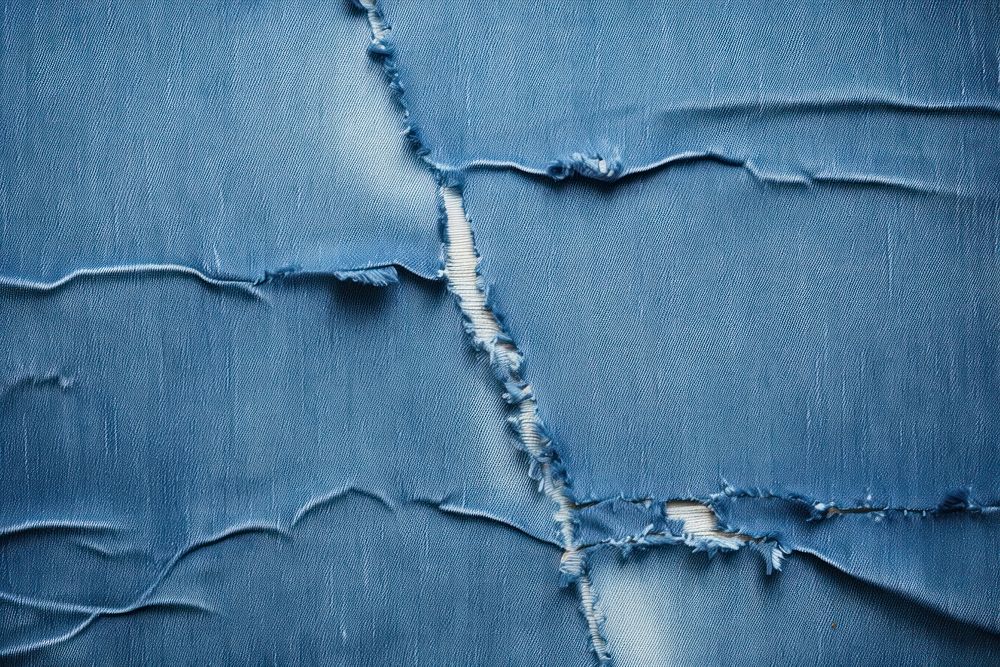 Ripped denim backgrounds texture weathered.