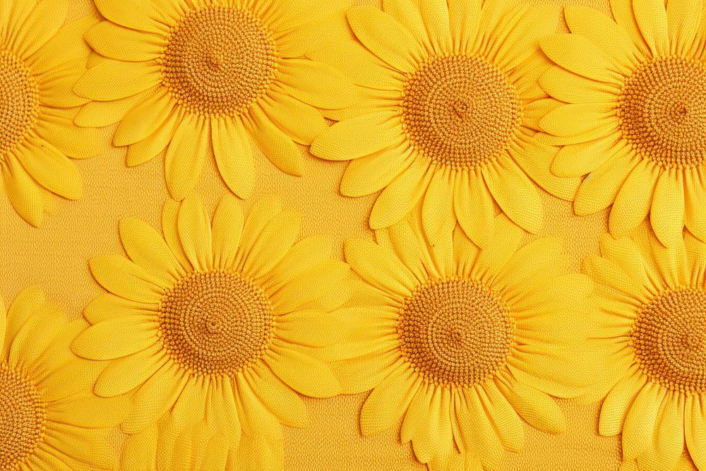 Sunflower backgrounds yellow inflorescence.
