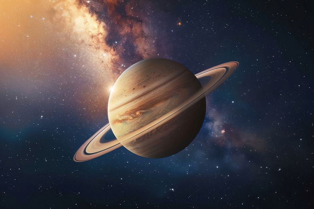 Saturn planet space astronomy universe.