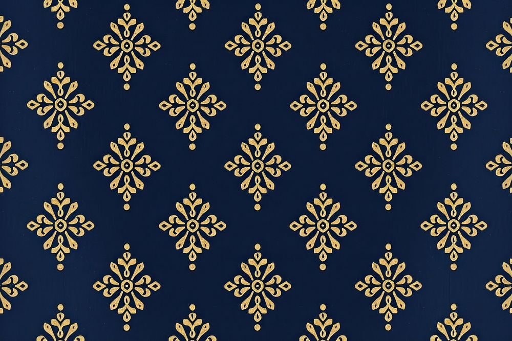 A thai traditional pattern backgrounds wallpaper gold.