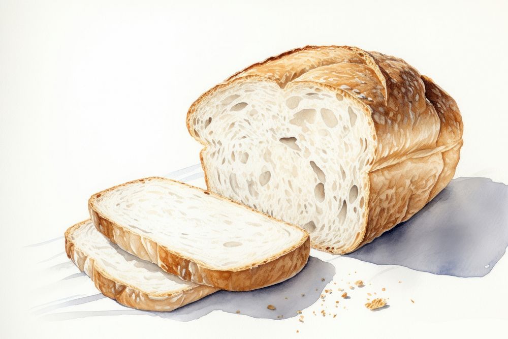 Bread food sourdough breakfast. AI generated Image by rawpixel.