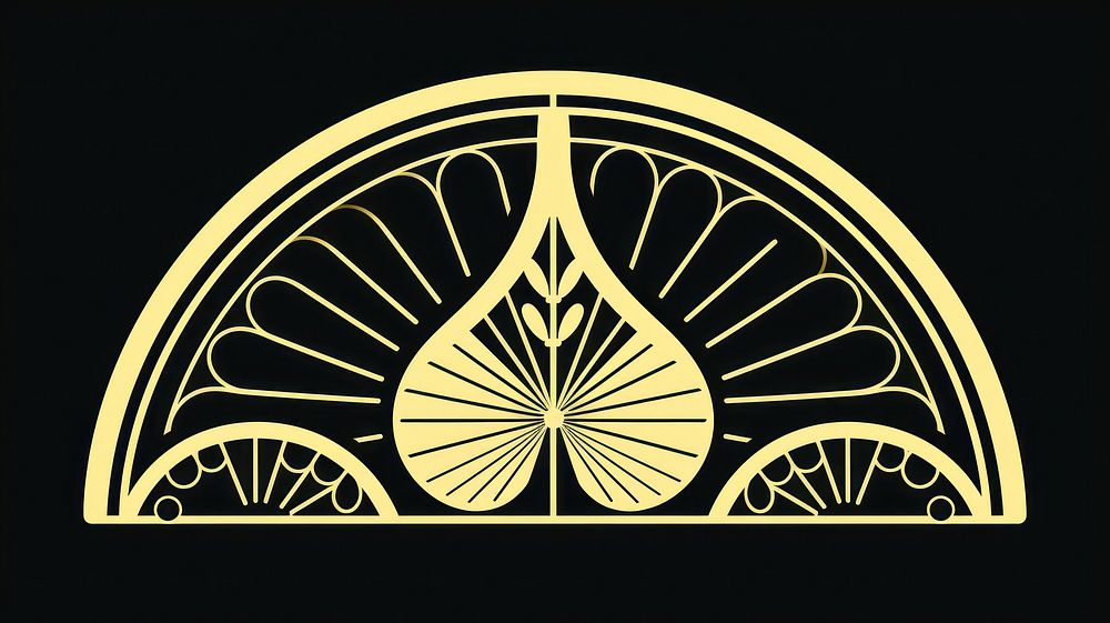 Lemon divider ornament blackboard logo.