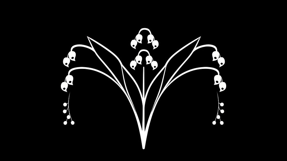 Lily of the valley divider ornament art accessories chandelier.