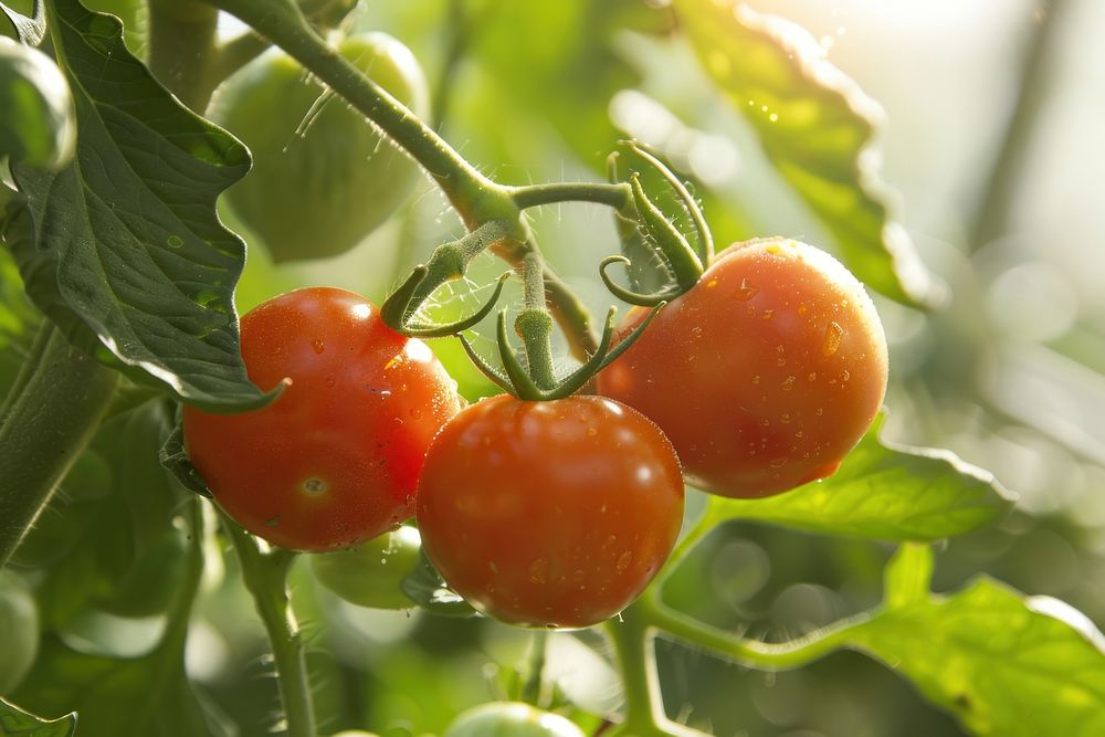 Vegetable garden vegetable produce tomato.