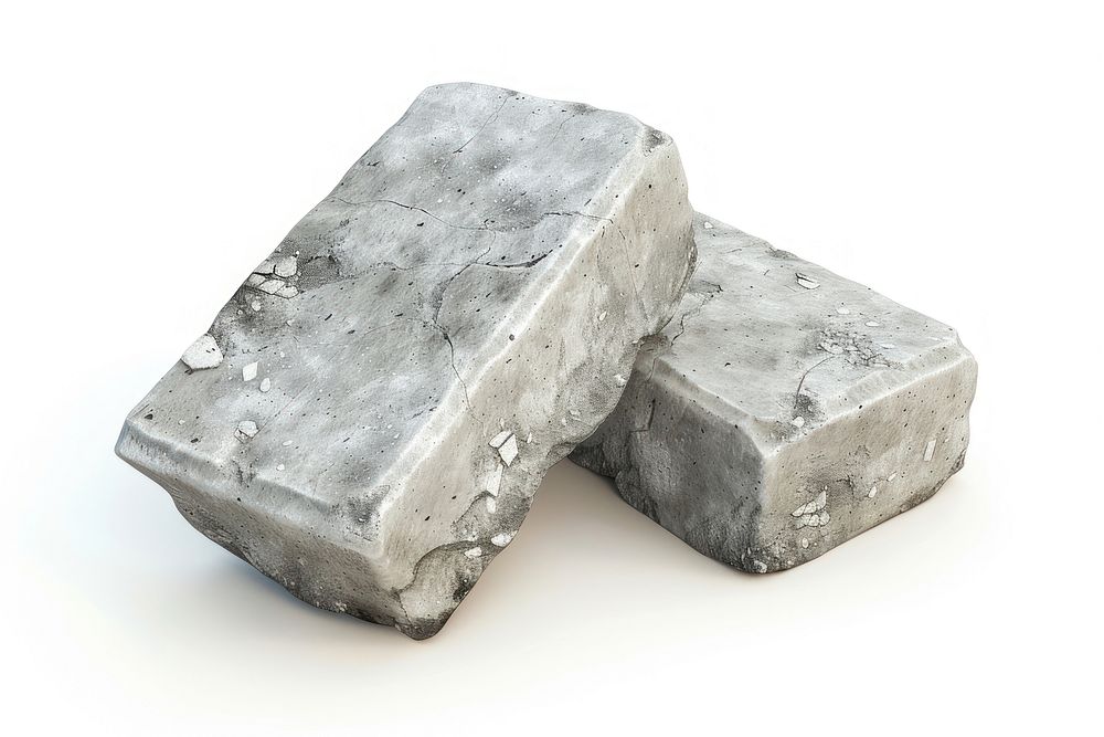 Cement mineral brick rock.
