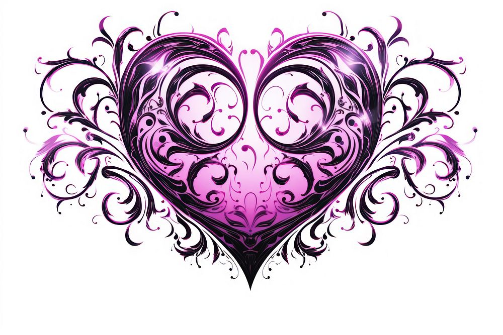 Tattoo heart accessories accessory graphics.