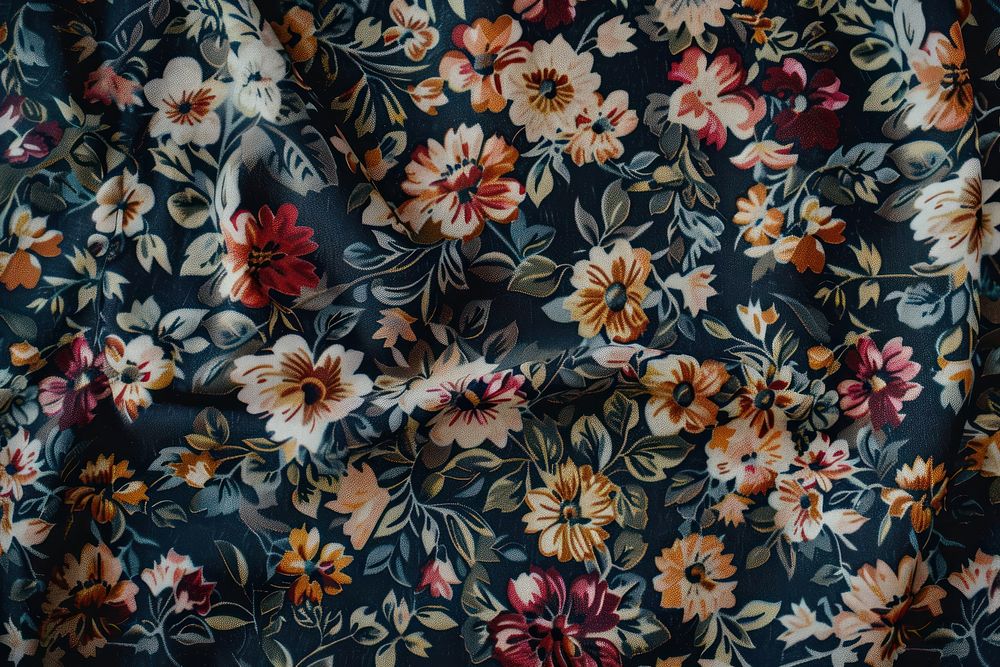 Floral vintage pattern clothing apparel blouse.