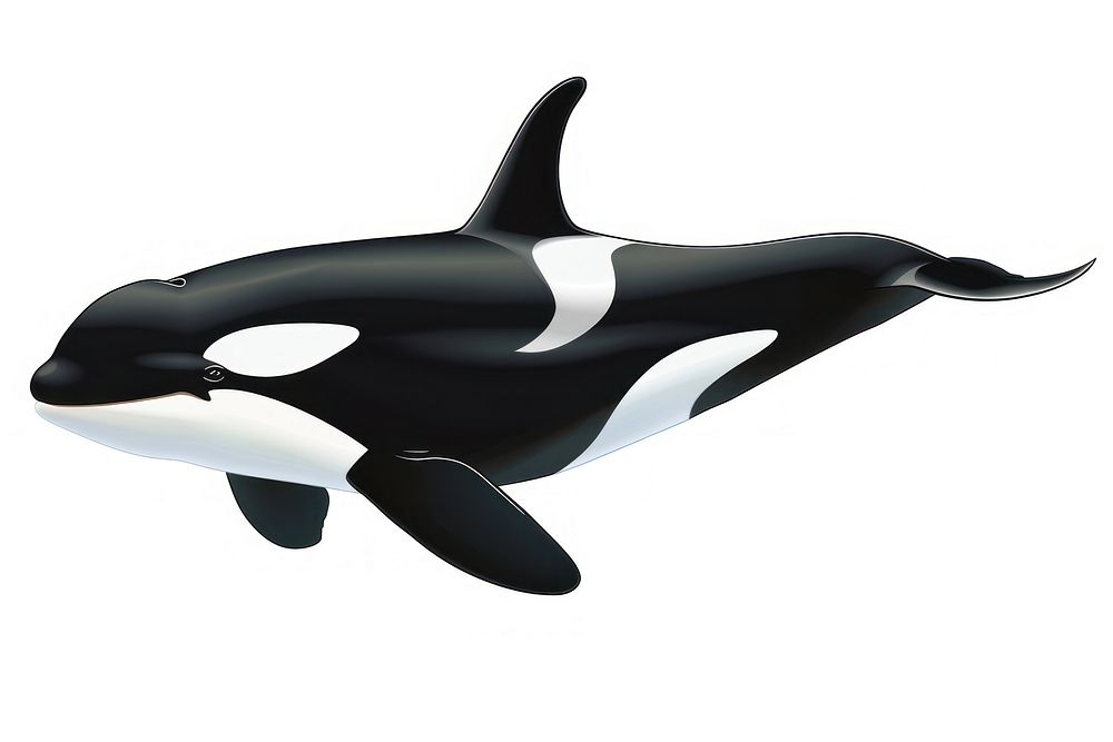 Orca border appliance animal mammal.