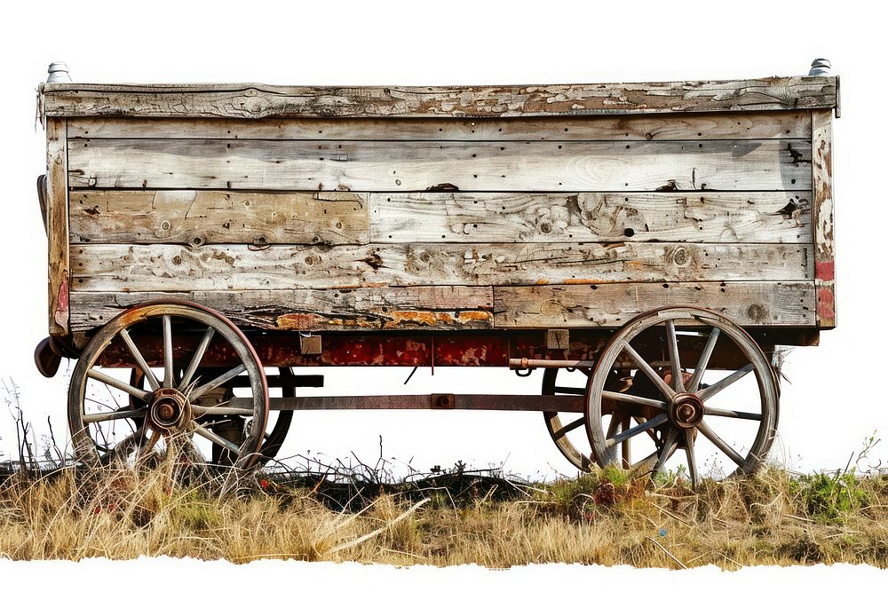 Photo of wagon transportation vehicle machine.