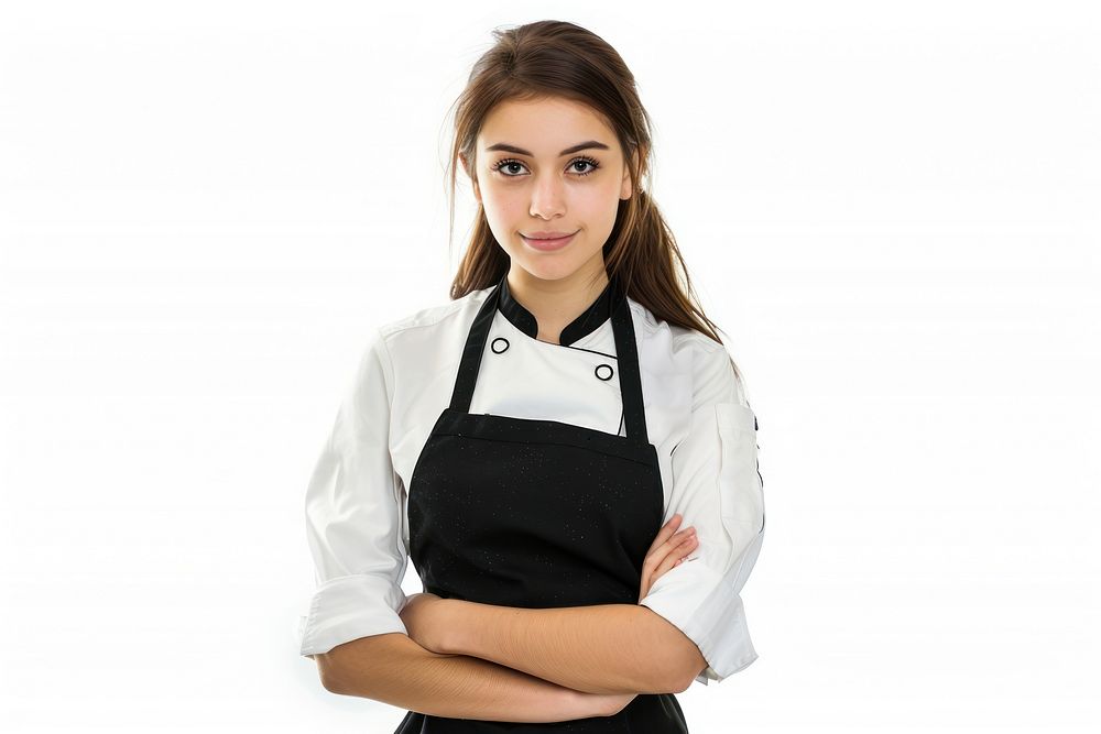 Photo of waitress clothing apparel female.