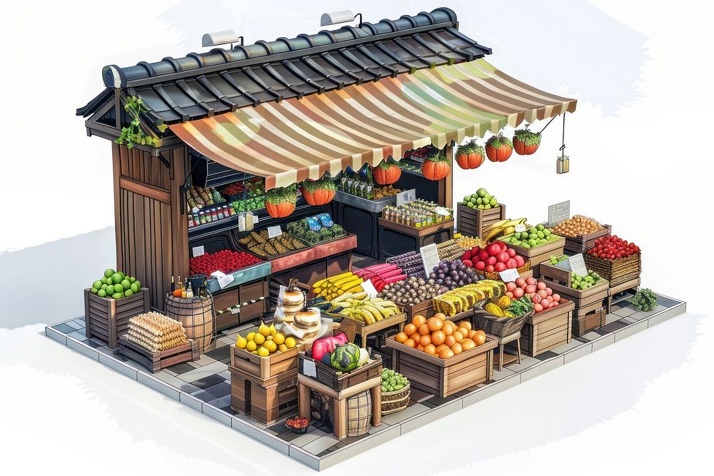 Food Market market food produce.