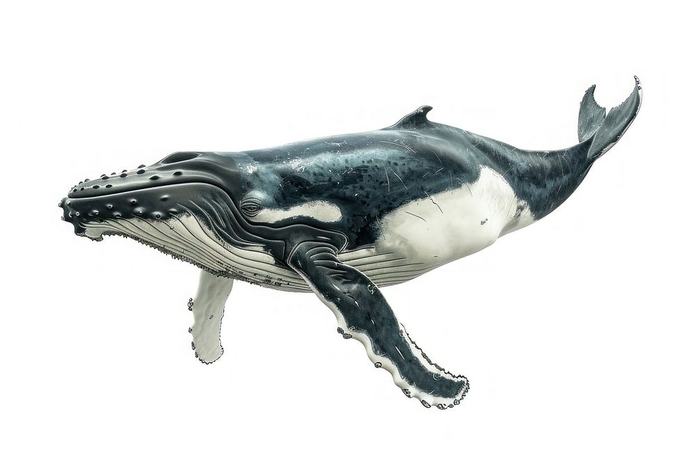 Baby humpback whale animal mammal shark.