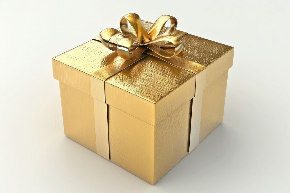 Gift box whit ribbon letterbox mailbox.