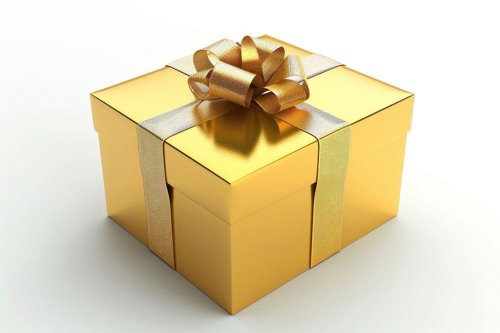 Gift box whit ribbon.