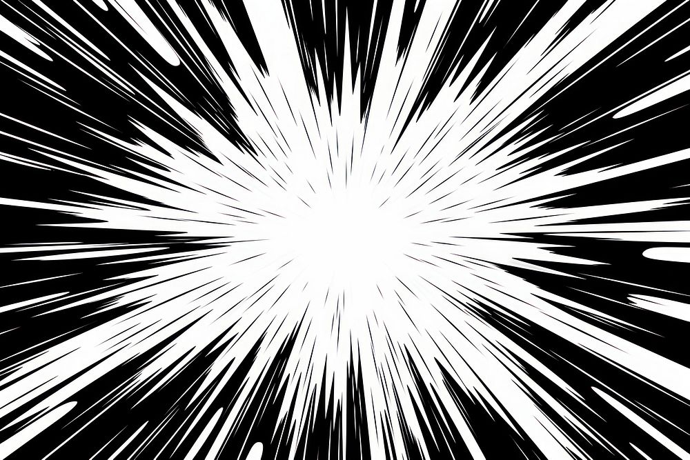 Speed radial motion fireworks light flare.