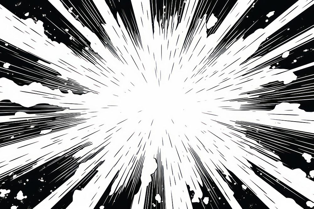 Radial speed motion fireworks outdoors flare.