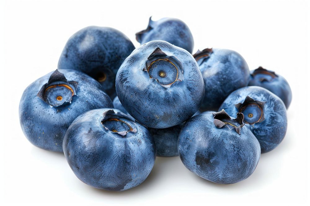 Blueberry produce fruit plant.