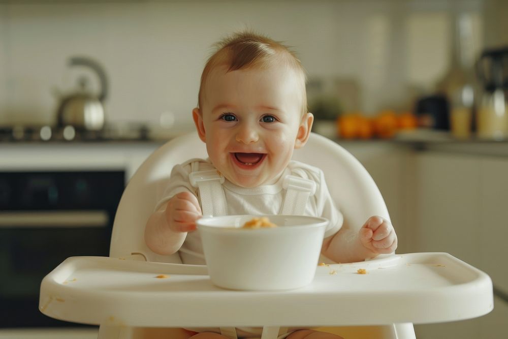 Baby food happy bowl furniture.